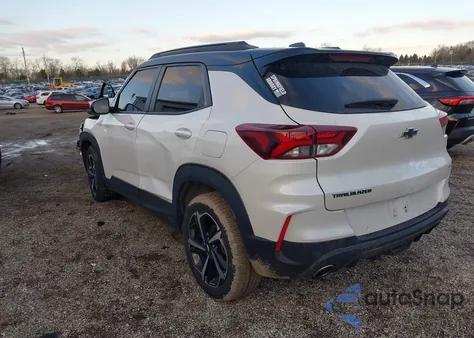 2022 Chevrolet Trailblazer Fwd Rs z USA, uszkodzony, nr VIN KL79MTSL8NB140312